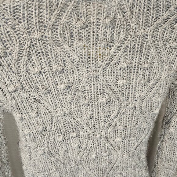 Cat & Jack, Long Sleeve open front Cardigan sweater, Grey Size7/8 - Picture 5 of 6